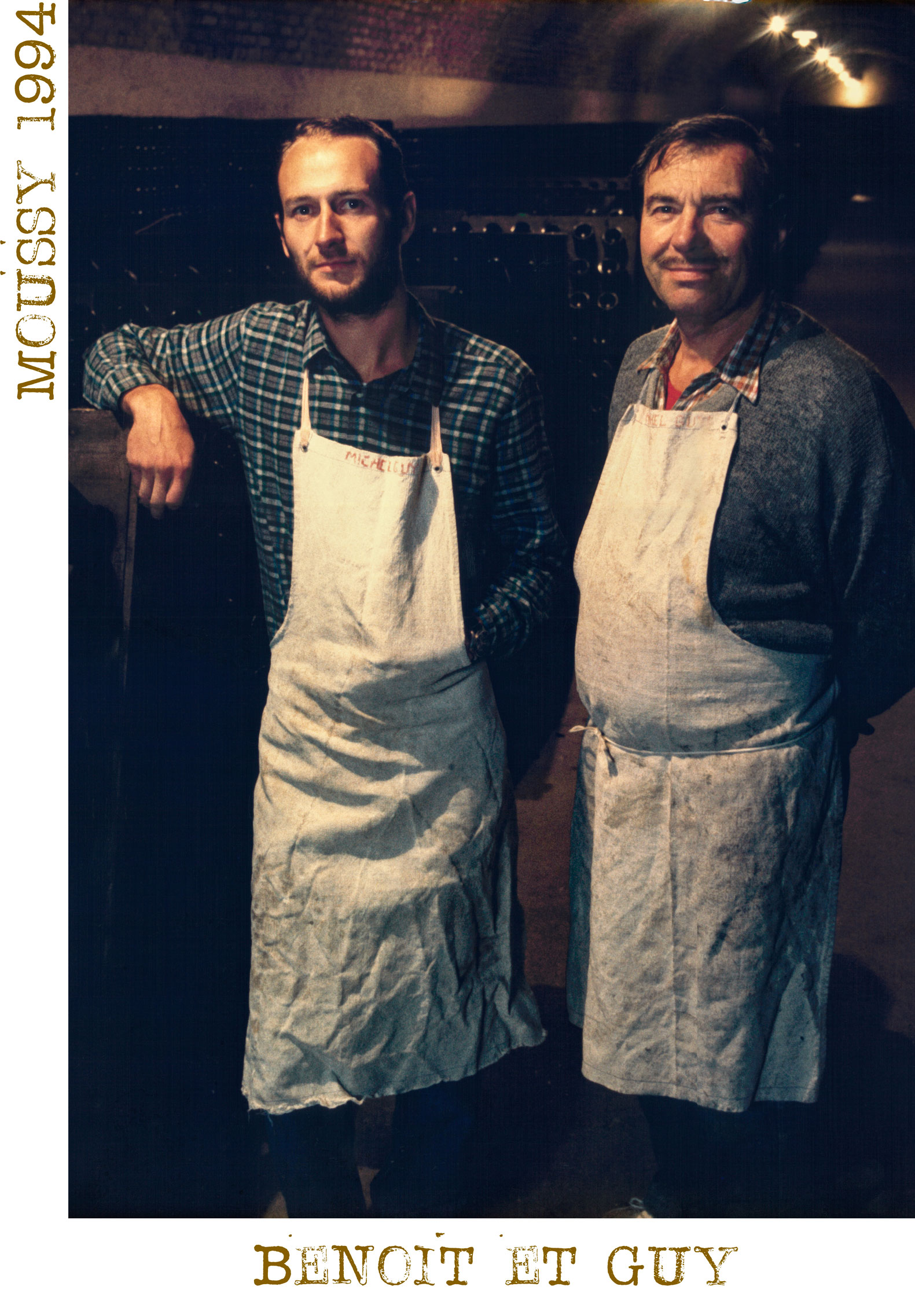 Benoit Michel, fils de Guy Michel, travaille les vignes de la Maison Guy Michel depuis 2004.